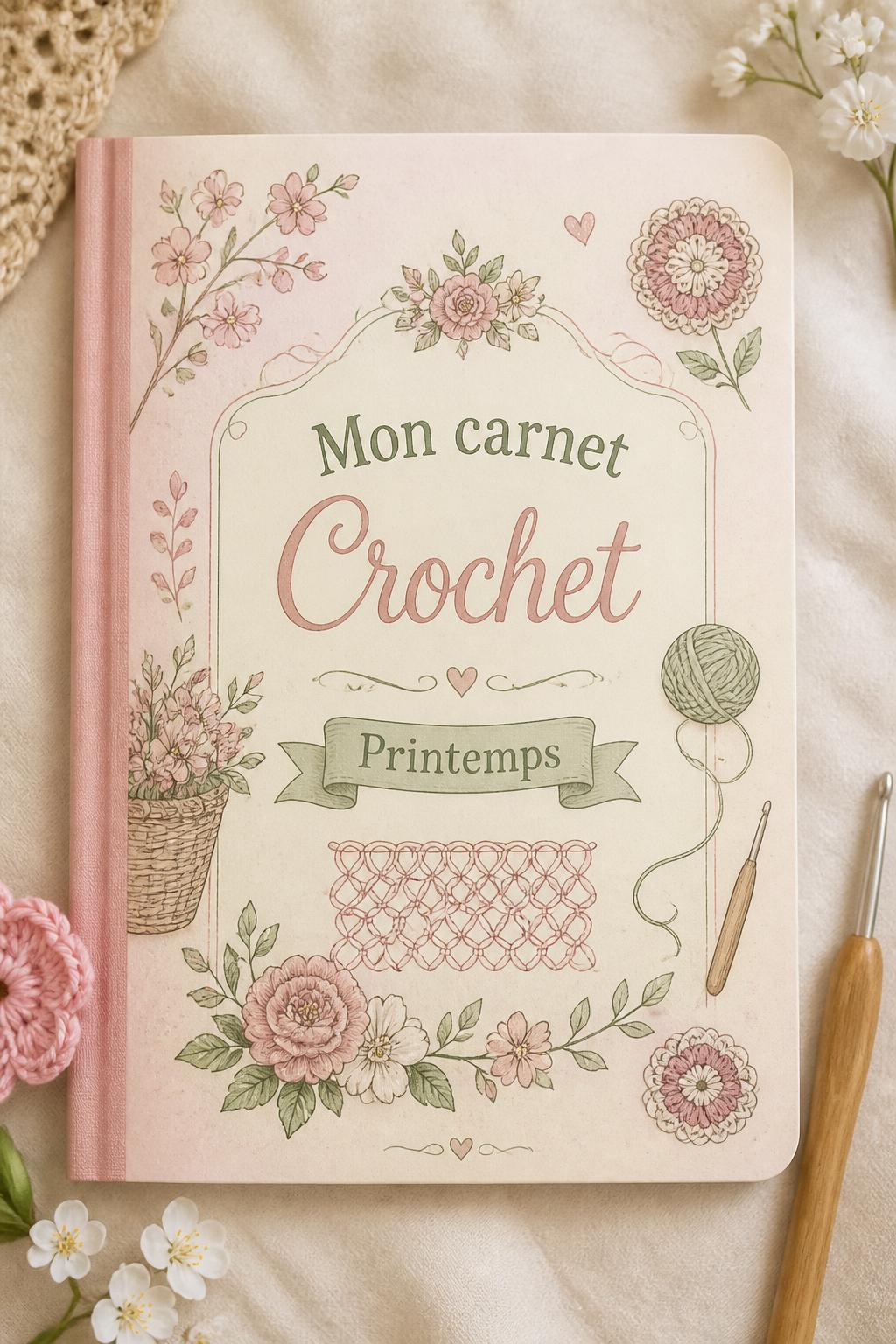 Mon carnet Crochet — Printemps