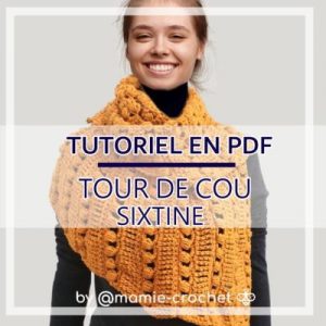Tour de cou SIXTINE tutoriel PDF