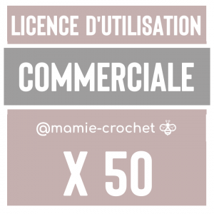 Licence pour utilisation commerciale x 50