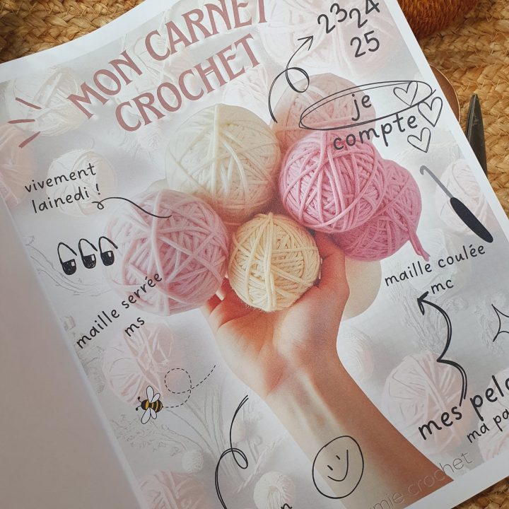 Carnet de création Chut! je compte - Mamie Crochet