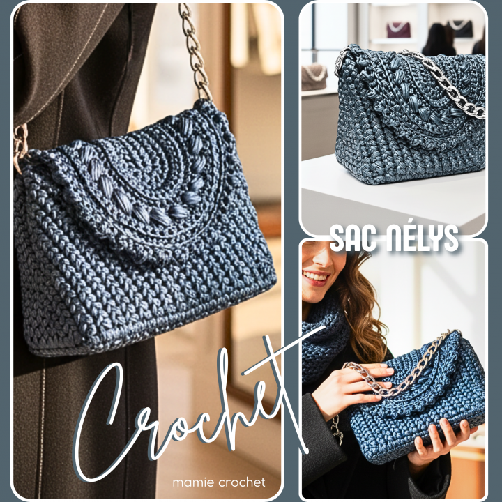 Sac Nelys Mamie Crochet tuto pdf