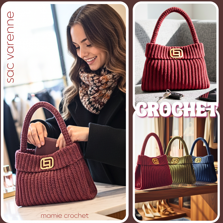 Sac Varenne Mamie Crochet tuto pdf