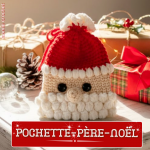 Pochette Père Noël Mamie Crochet tuto pdf