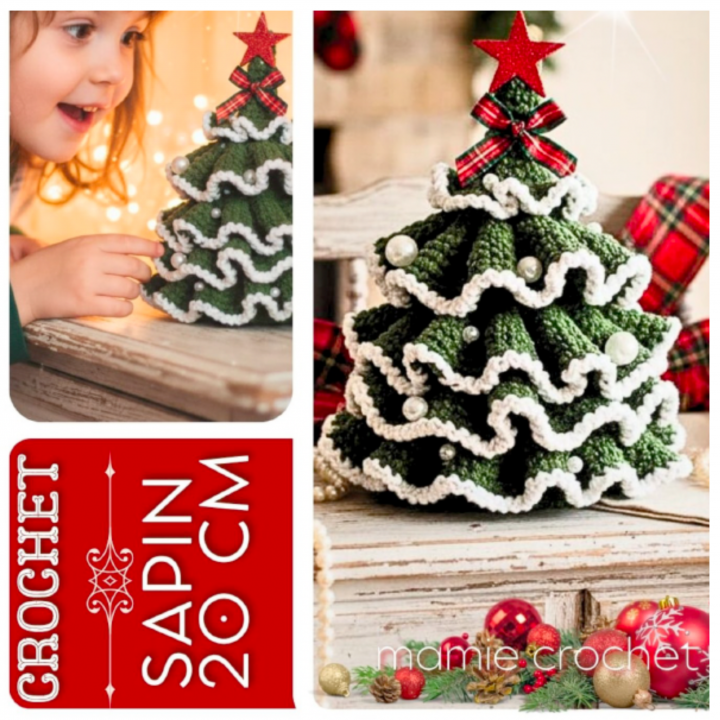 Sapin de Noël Mamie Crochet tuto pdf