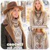 Pull / Poncho Jaïna Mamie Crochet tuto pdf