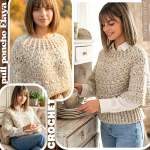 Pull Elaya Mamie Crochet tuto pdf