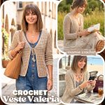 Veste Valéria Mamie Crochet tuto pdf