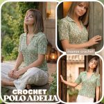 Polo ou robe Adelia Mamie Crochet tuto pdf